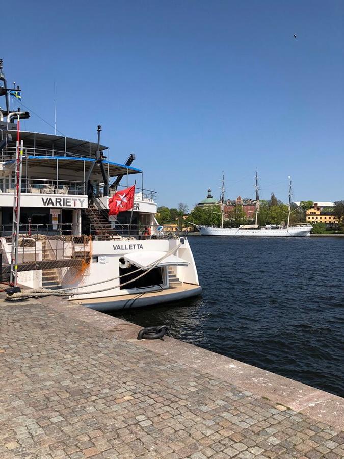 Dockside Hostel Stockholm Exterior foto